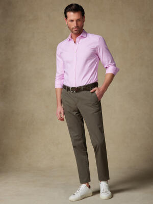 Chemise Landry en vichy rose