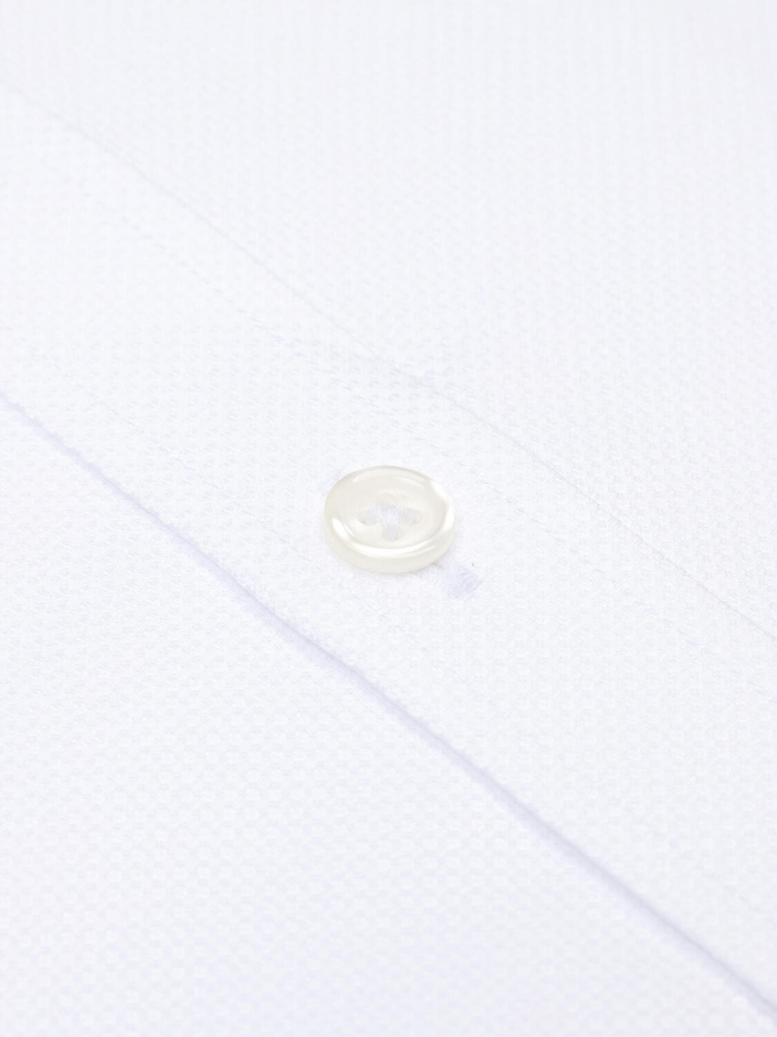 Camicia slim fit Leelan con texture bianca