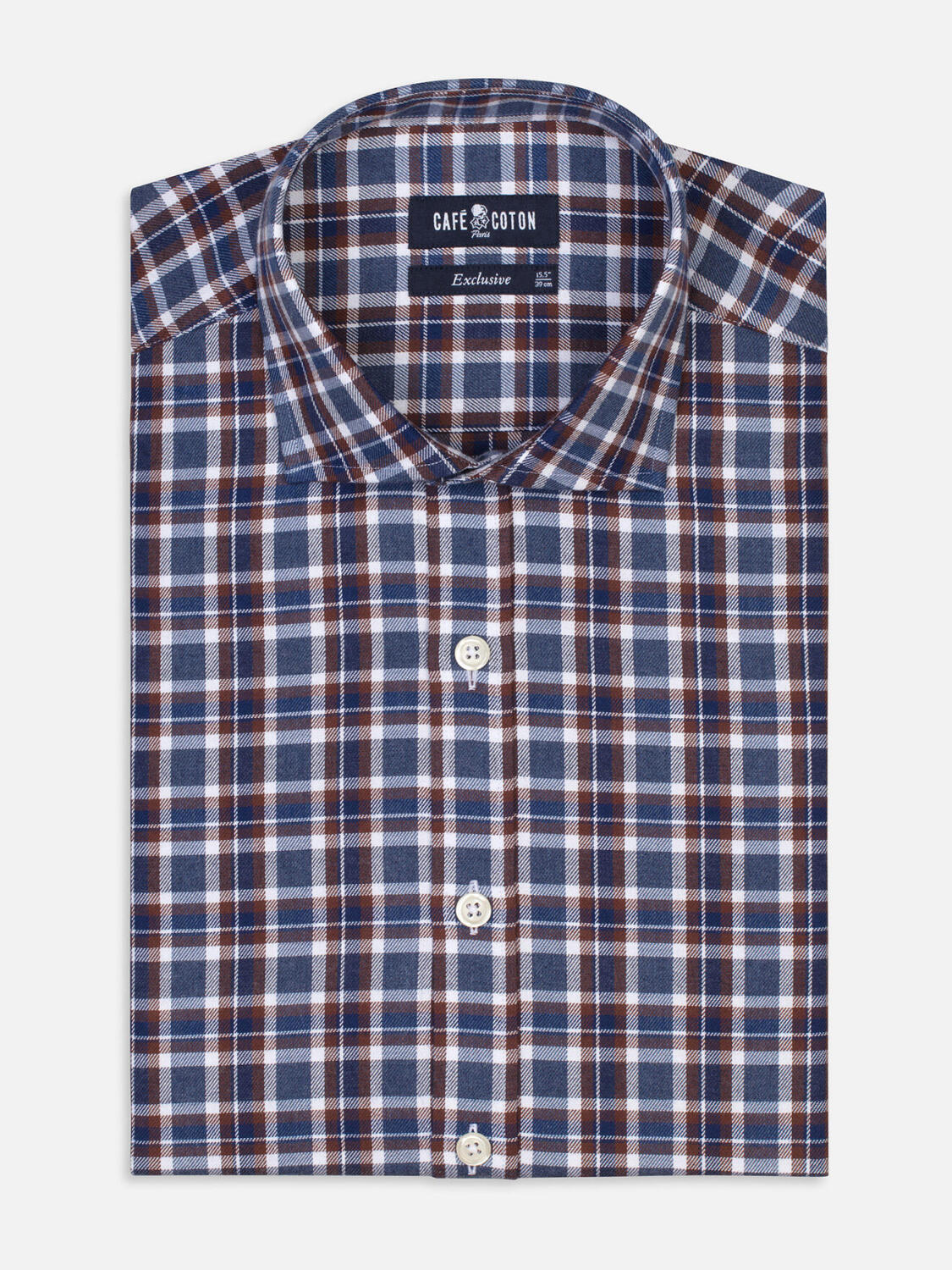 Camicia Leon sky Slim Fit