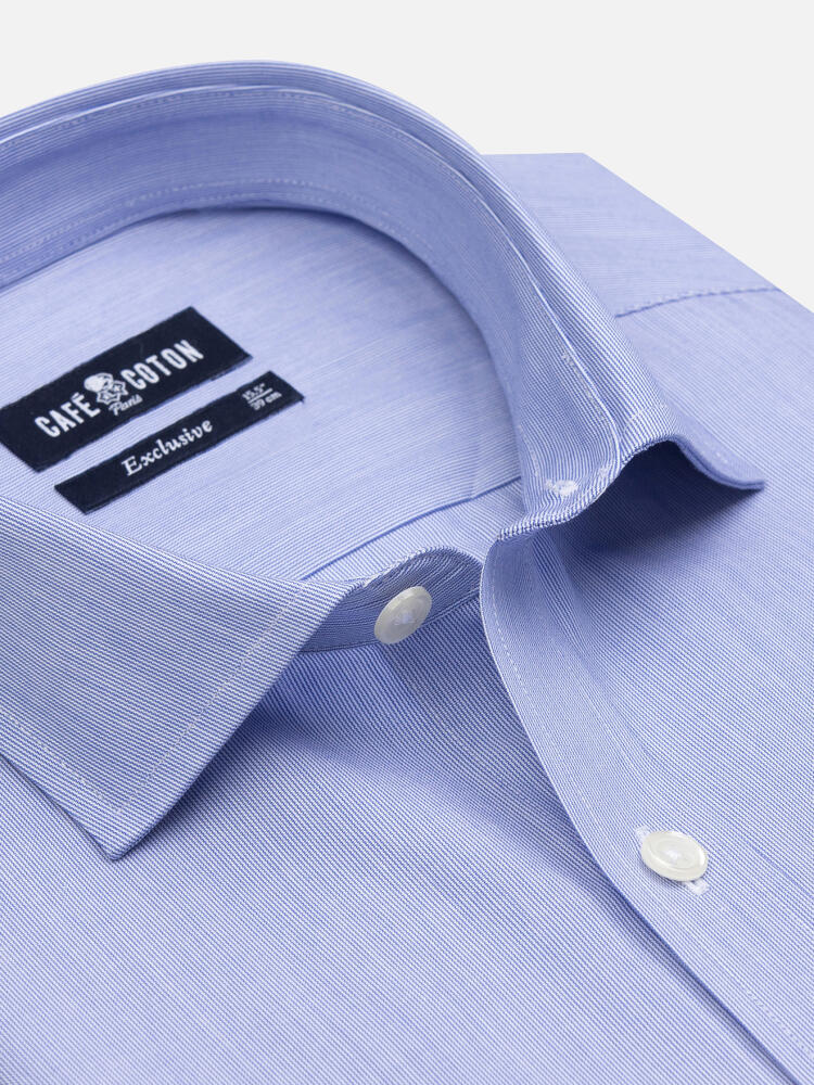 Thousand Stripes Blue slim fit shirt