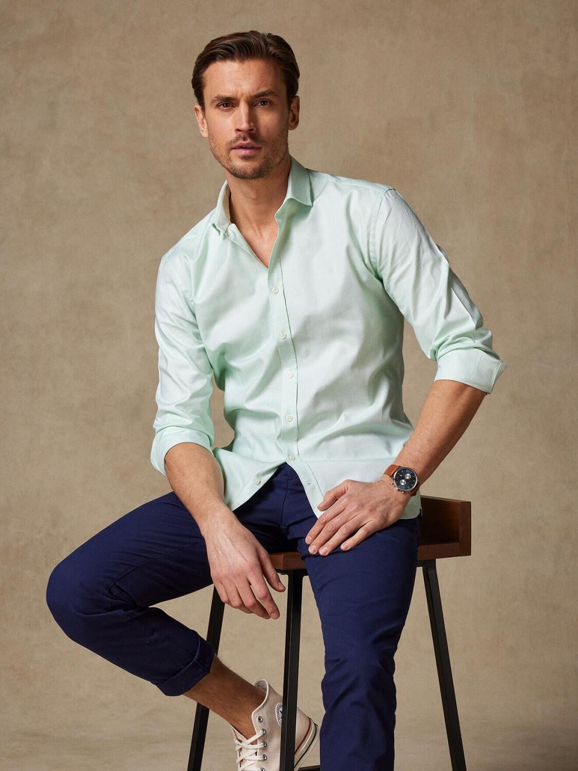 Chemise cintrée Natte