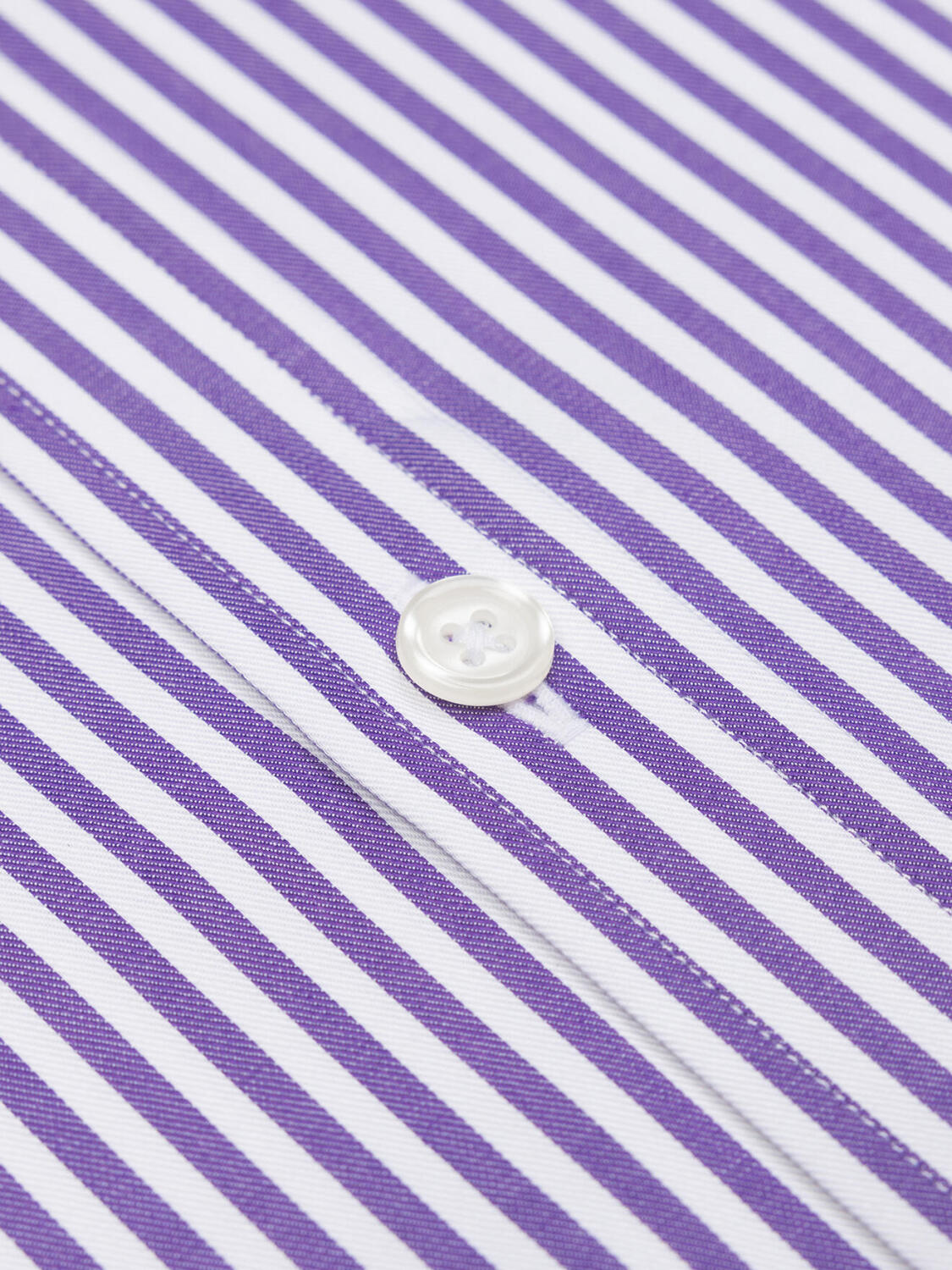 Chemise cintrée Nick à rayures parme