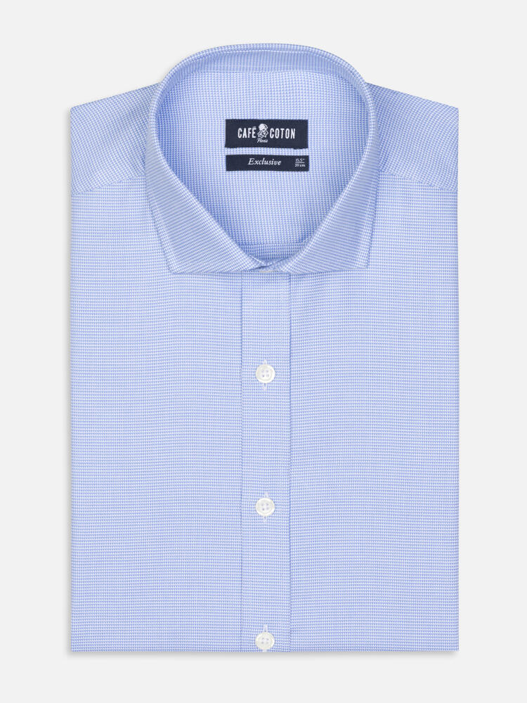 Camisa entallada Peters Sky Textured