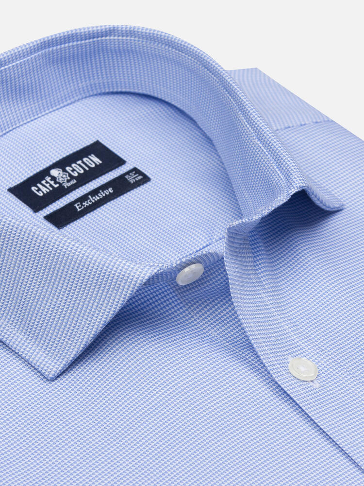 Camisa entallada Peters Sky Textured