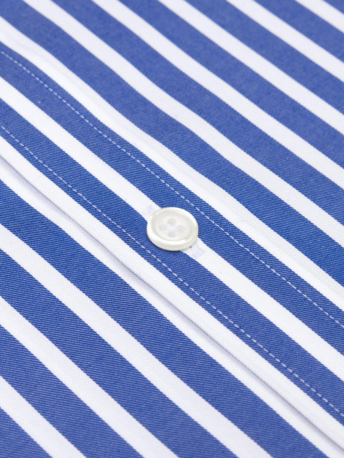 Chemise cintr&eacute;e Phil &agrave; rayures bleues