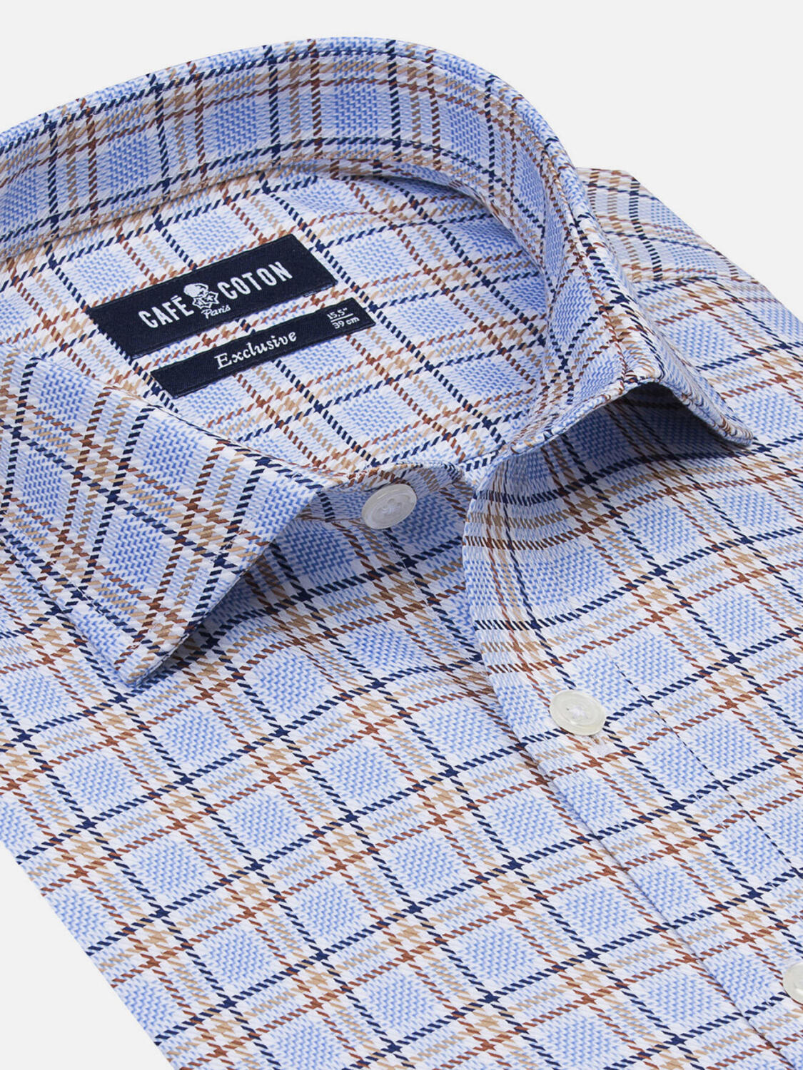 Purcell getailleerd overhemd