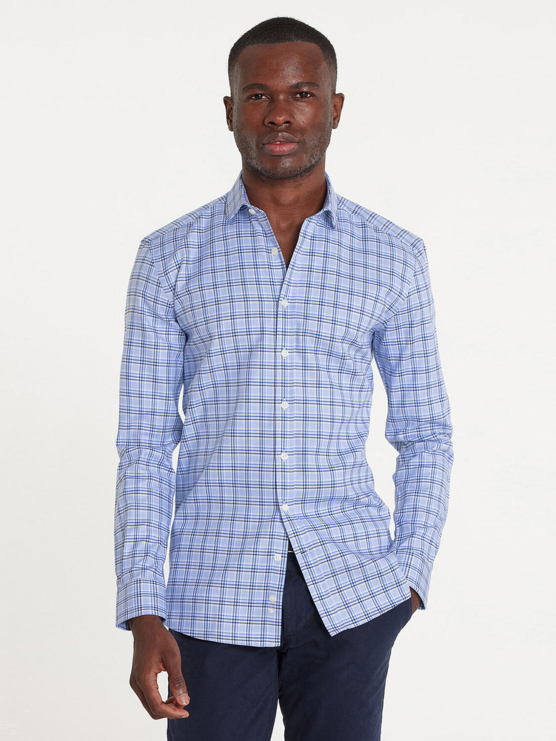 Chemise cintrée Purcell ciel