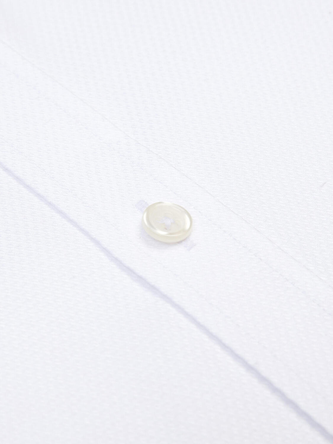 Camicia slim Reed testurizzata bianca