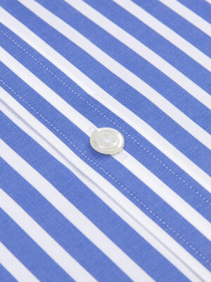 Toby slim fit shirt with blue stripes
