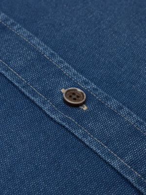 Tucker indigo slim fit shirt