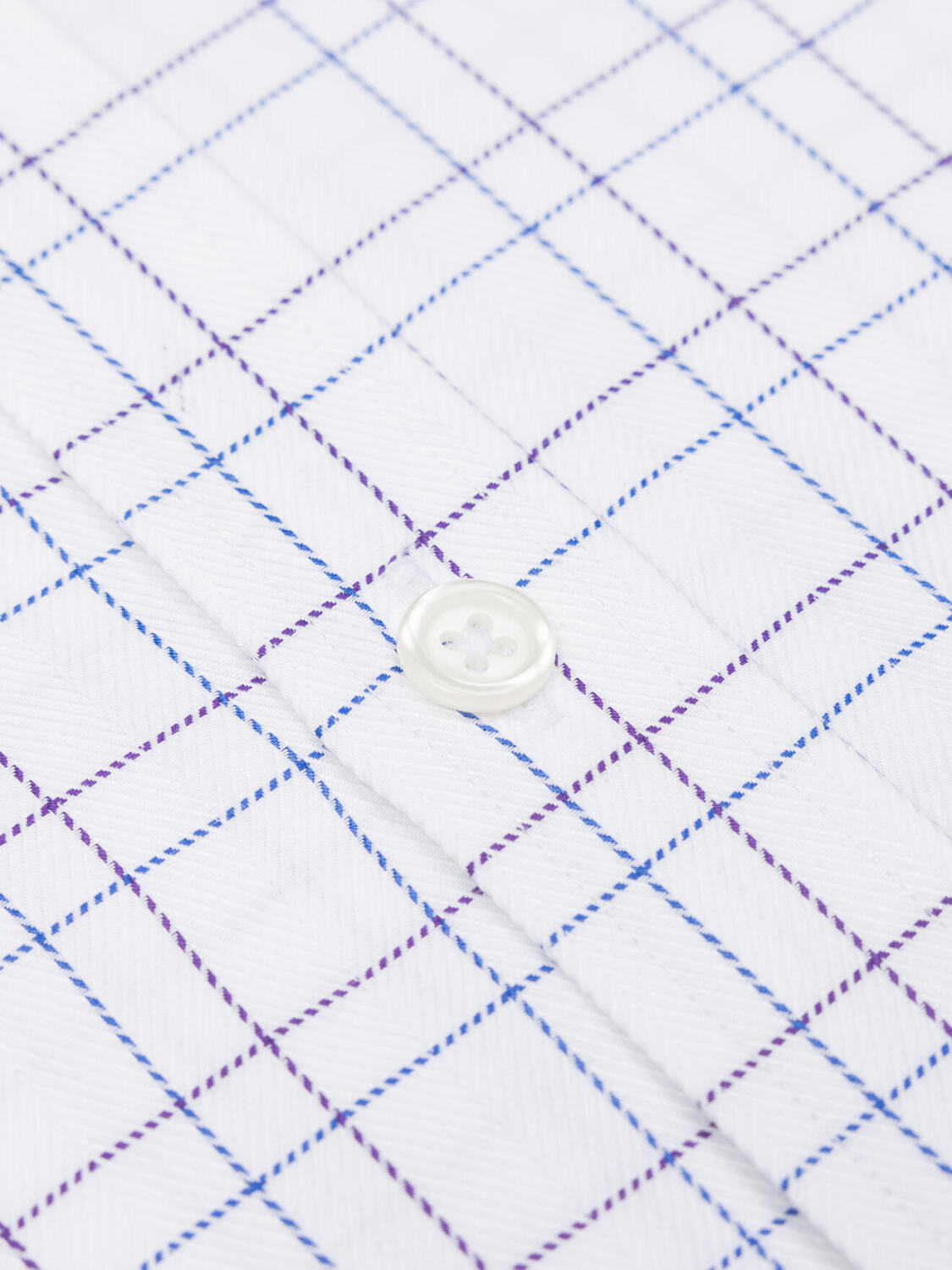 Chemise Spike à carreaux parme