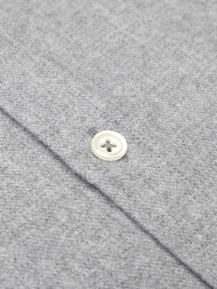 Storm grey flannel shirt