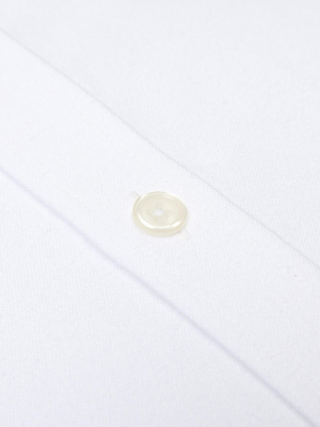 Vils white brushed oxford shirt