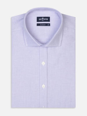 Vils mauve brushed oxford shirt