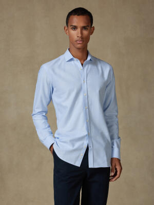 Vils sky brushed oxford shirt