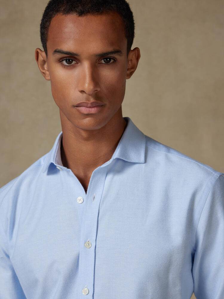 Vils sky brushed oxford shirt