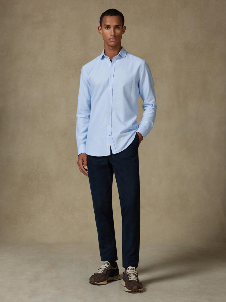 Vils sky brushed oxford shirt