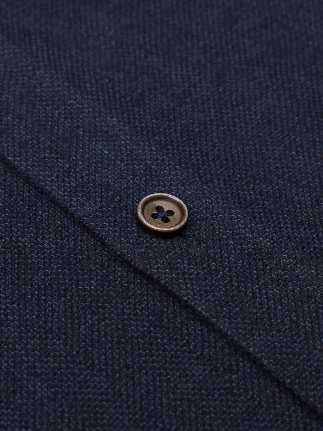 Wessow navy flannel shirt