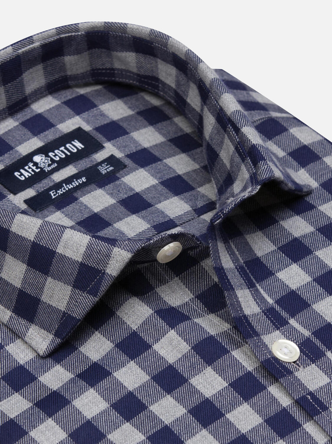 Camicia a quadri in flanella Wrighley