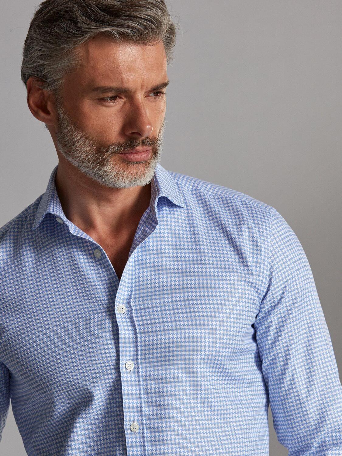 Chemise Zack en natté ciel