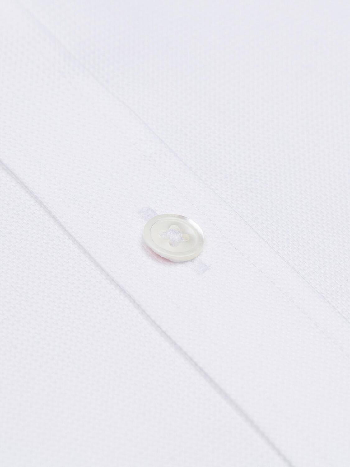 Biohemd Corey texturiert weiß