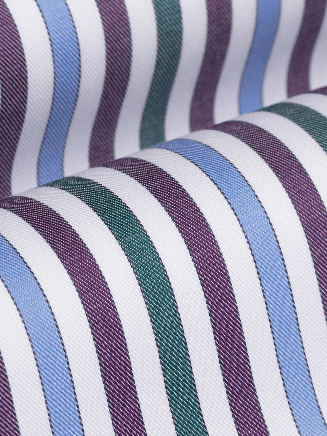 Chemise cintr&eacute;e Andersen parme - Petit col