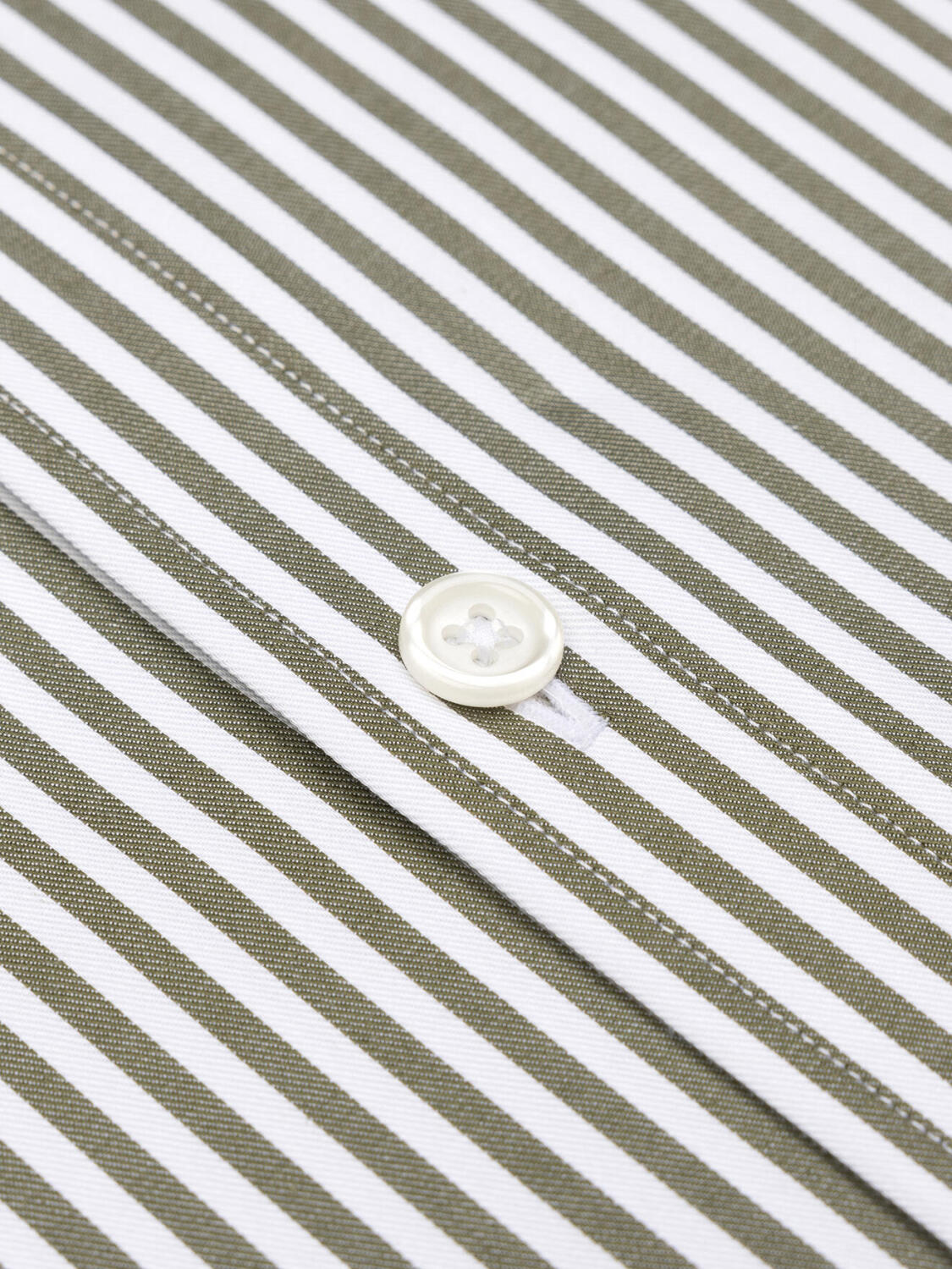 Barry stripe slim fit shirt - Kakhi