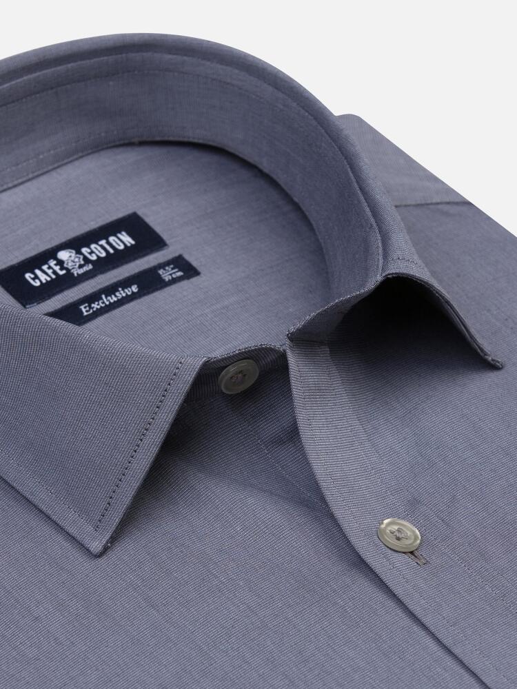 Fil A Fil Slim Fit Shirt - Small collar