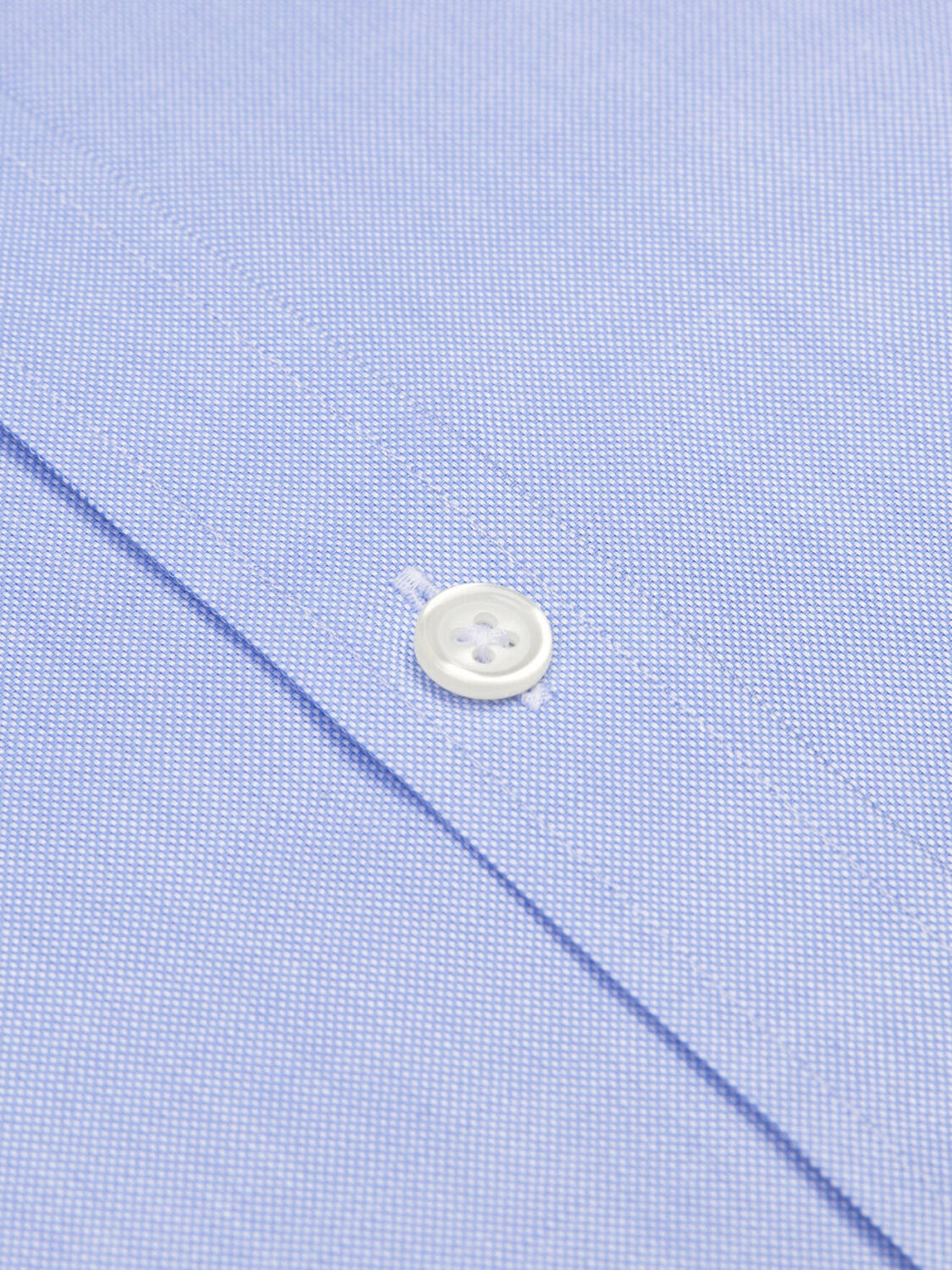 Camisa entallada Sky oxford - Cuello Pequeño