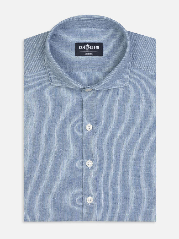 Camicia Kirk sky popover