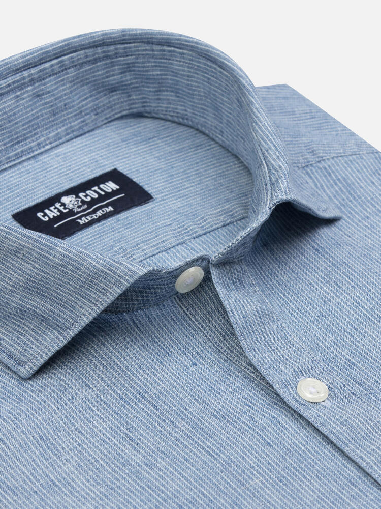 Camicia Kirk sky popover