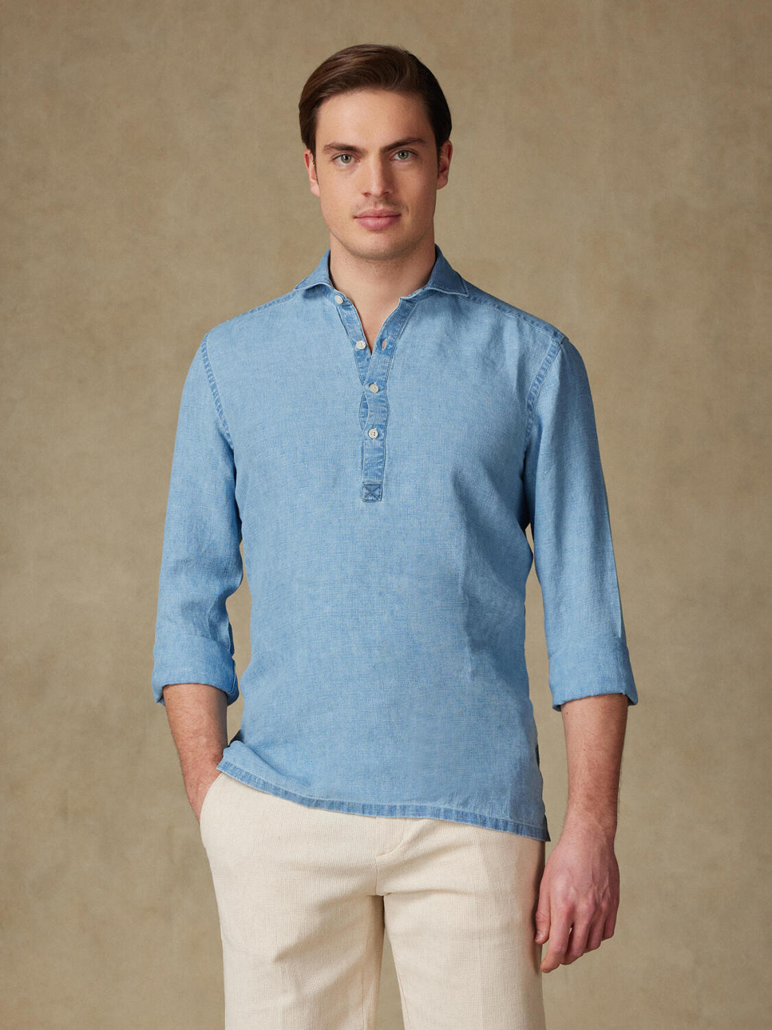 Kirk sky popover shirt