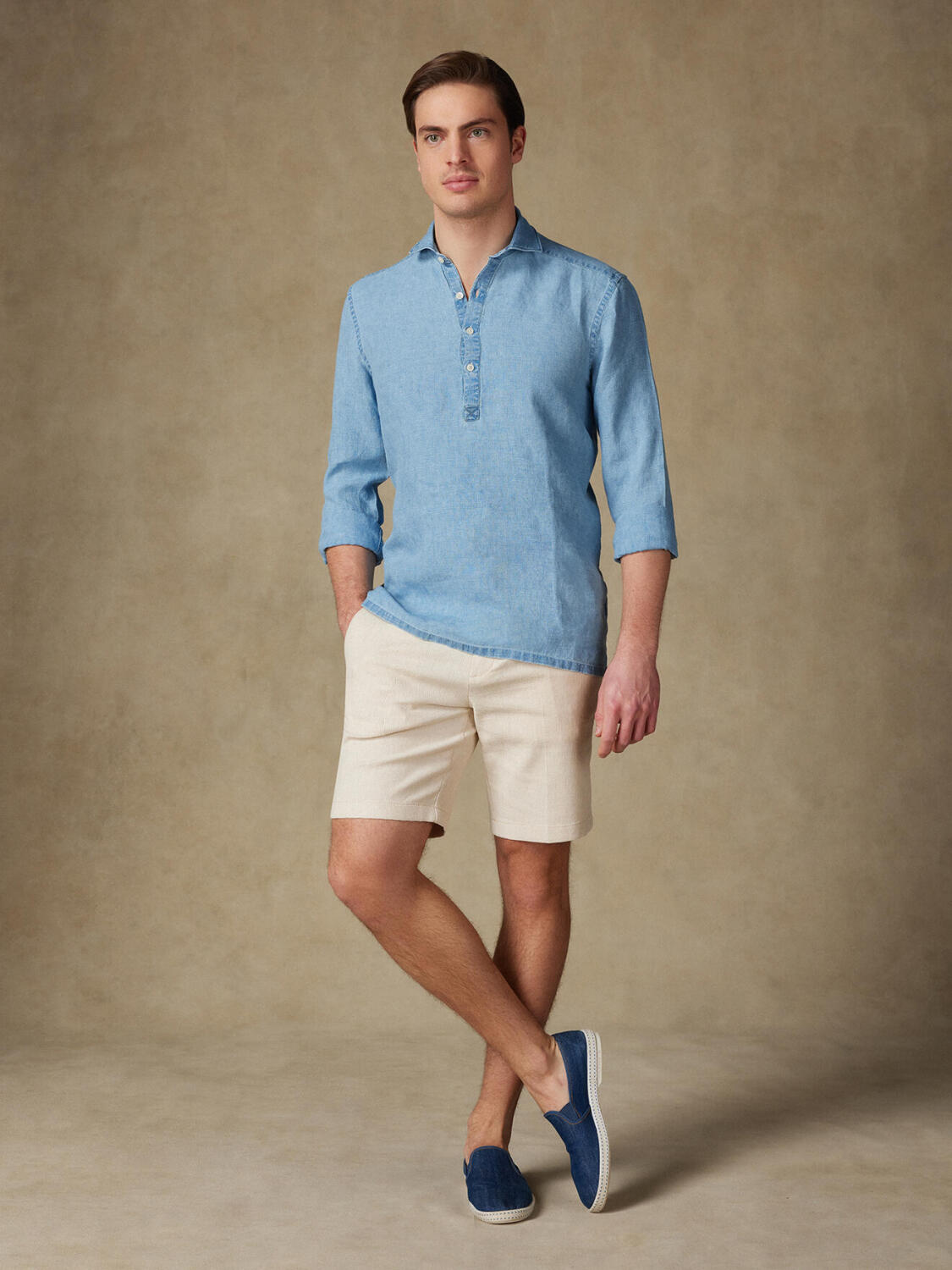 Kirk sky popover shirt