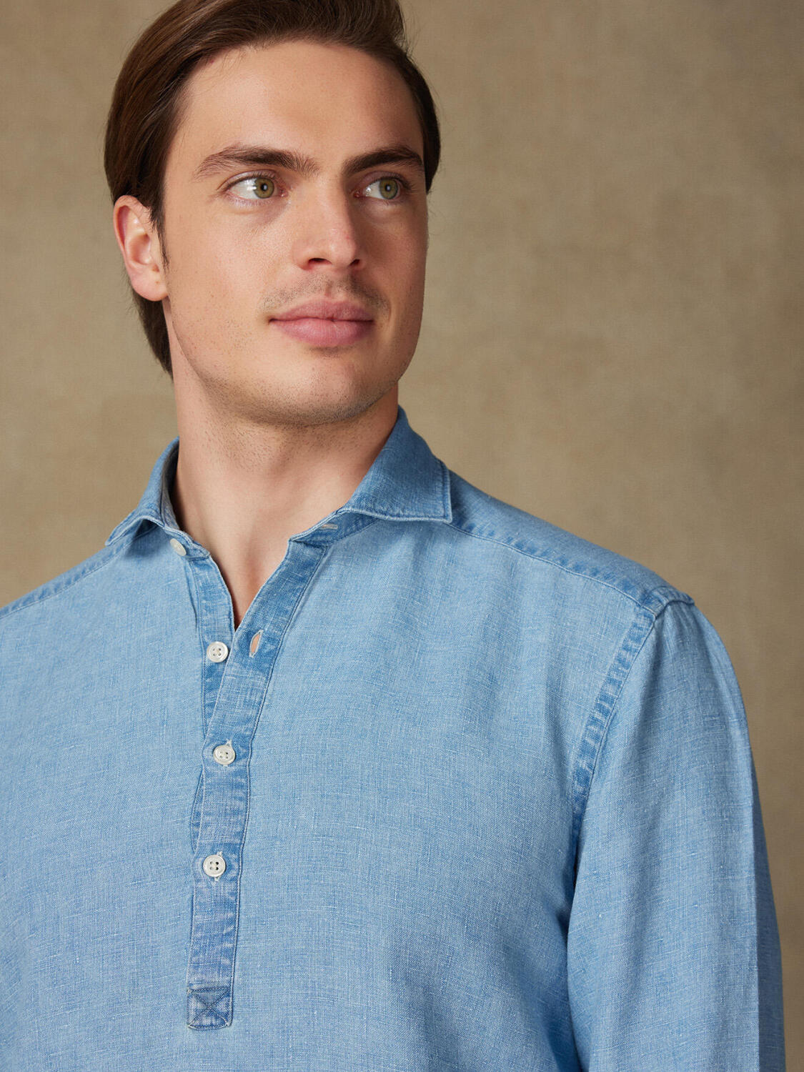 Kirk sky popover shirt