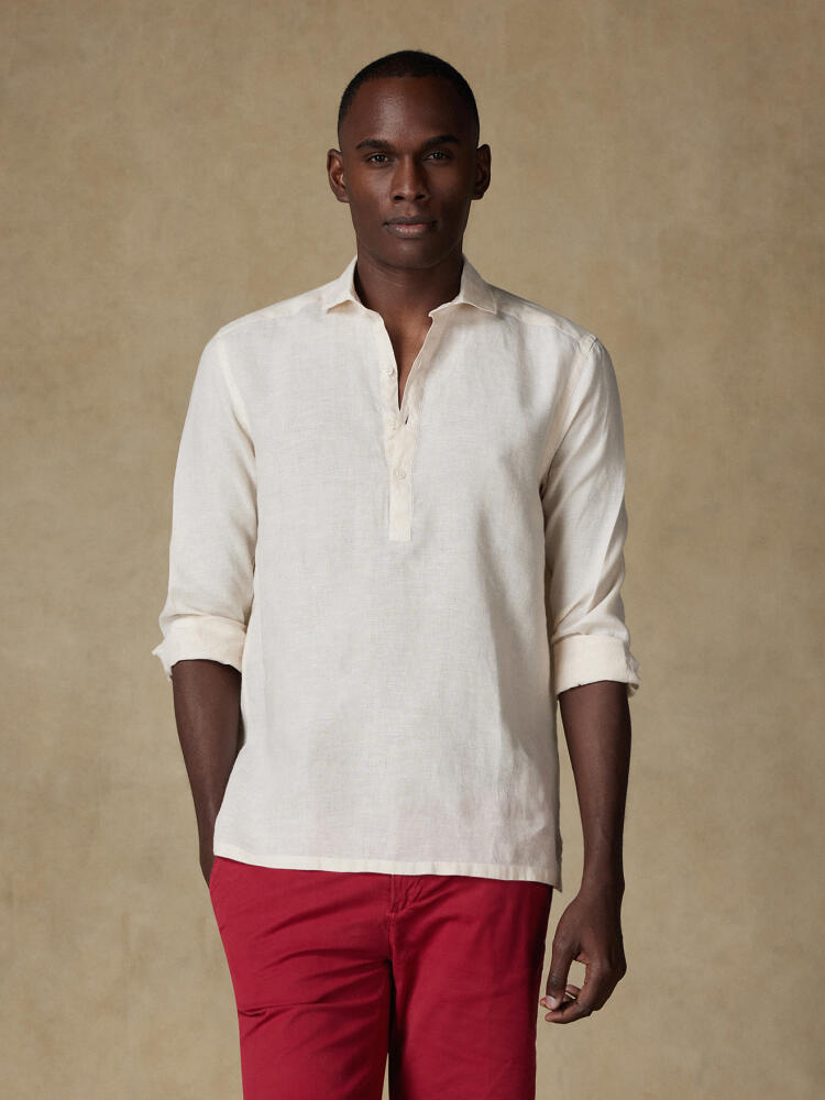 Olaf camisa popover lino arena