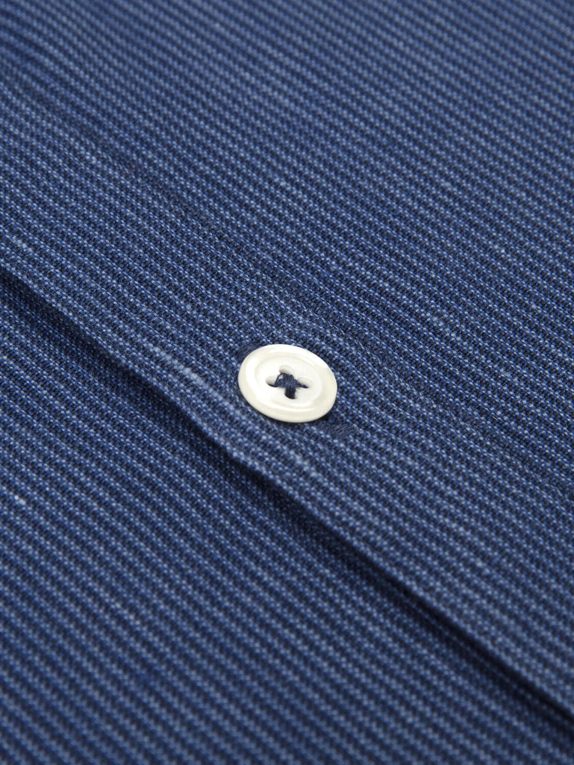 Polohemd Piper mit Indigo-Streifen