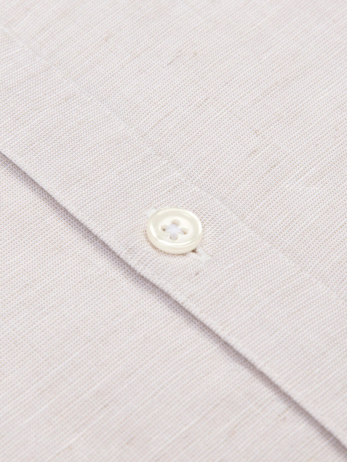 Chemise Polo Wayne en lin sable