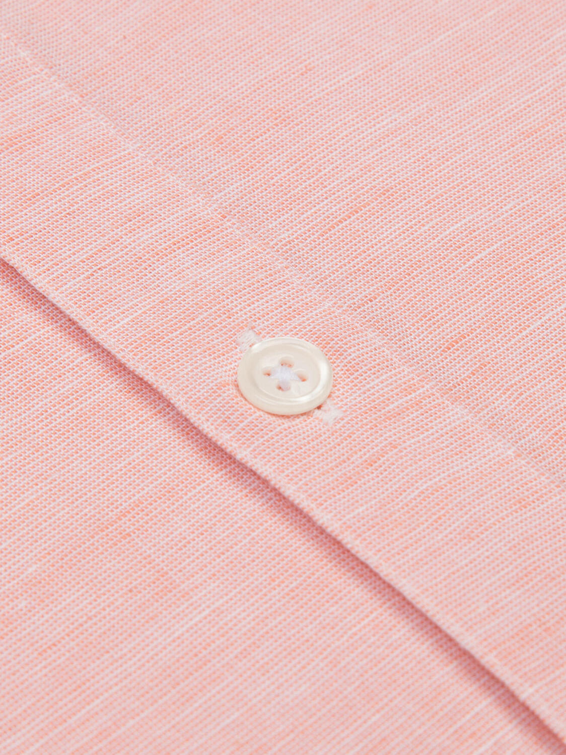 Polo Wayne in lino arancione