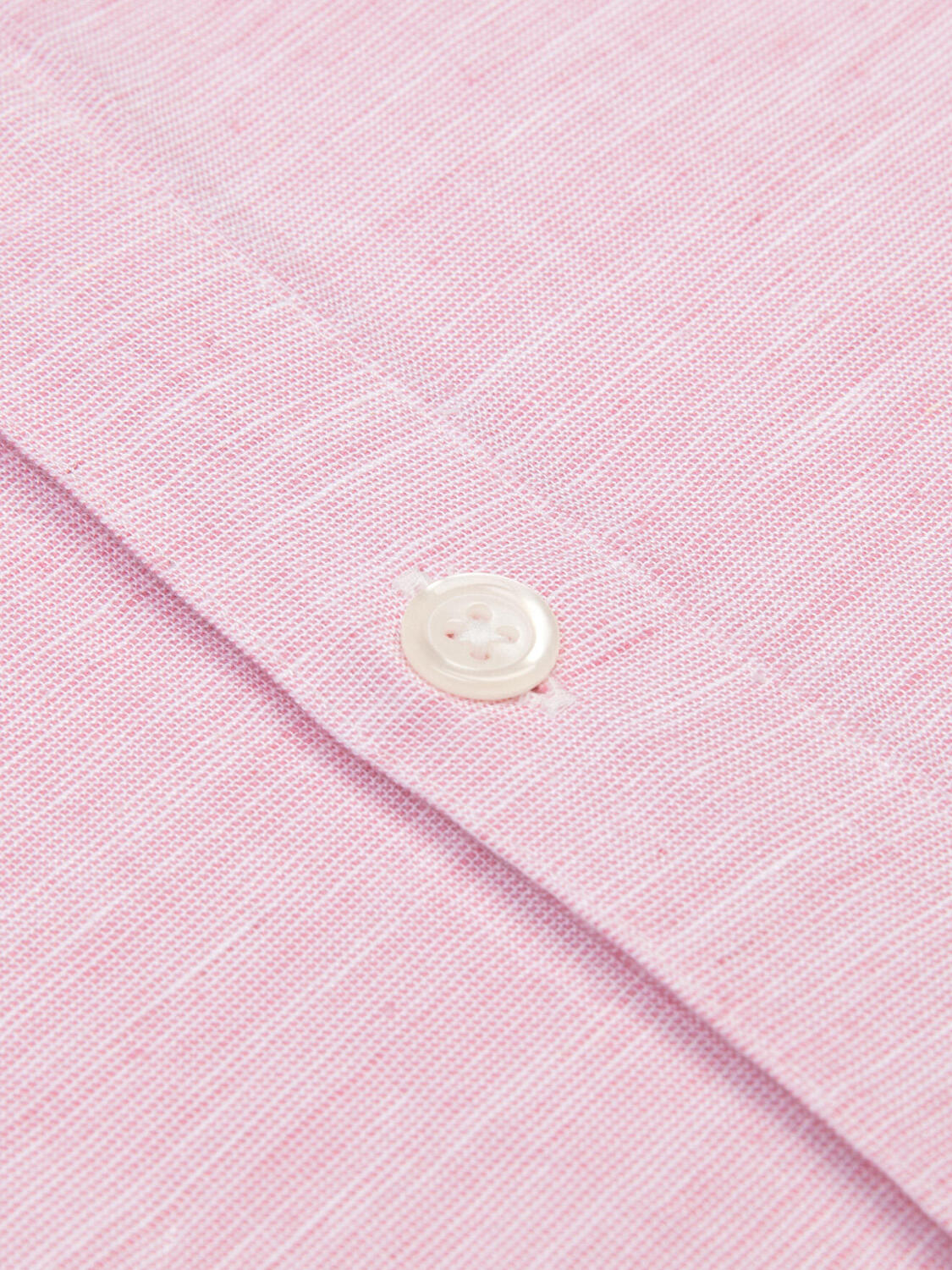 Chemise Polo Wayne en lin rose