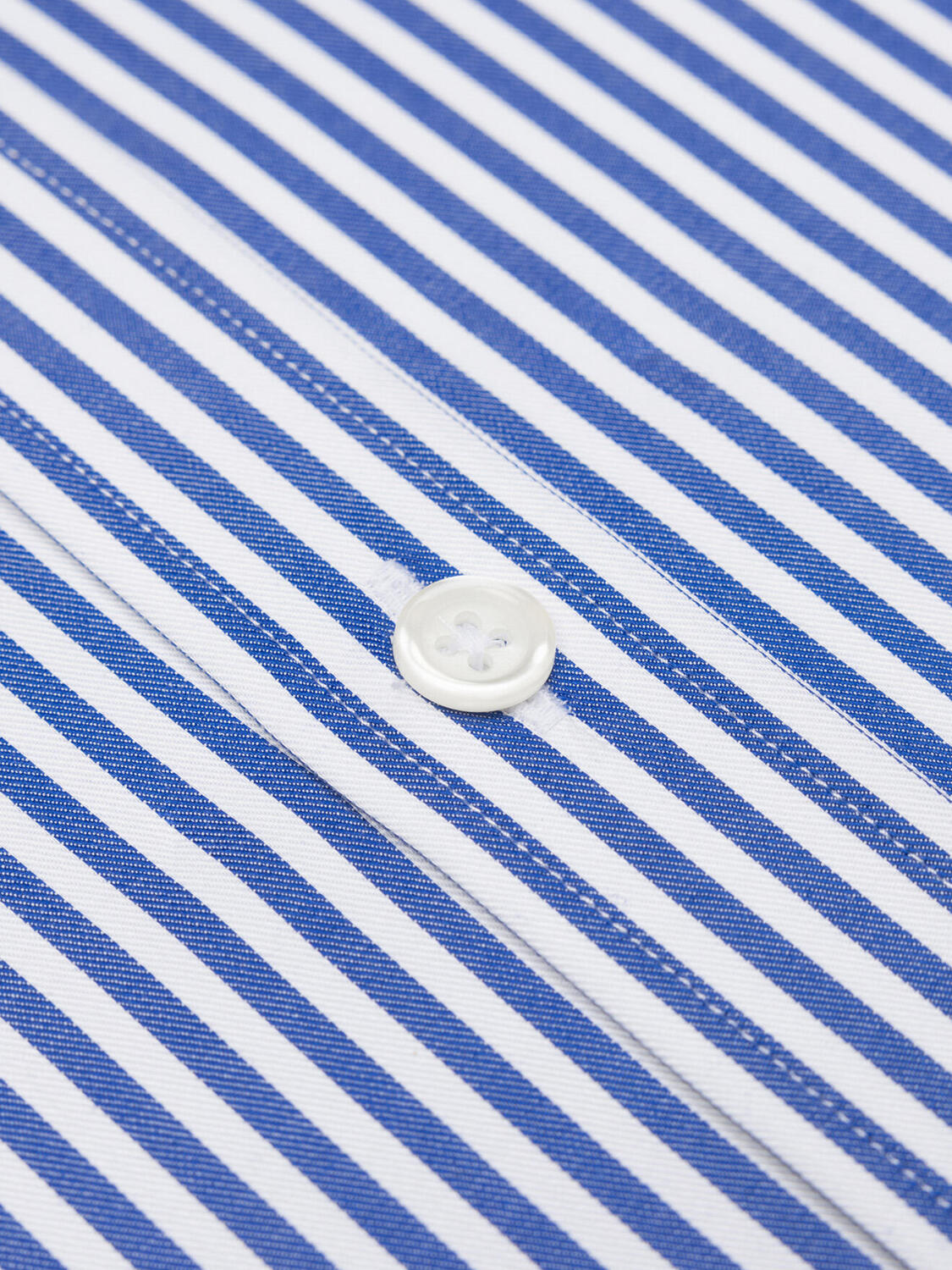 Camicia Nick Navy Stripe  - Doppi polsini