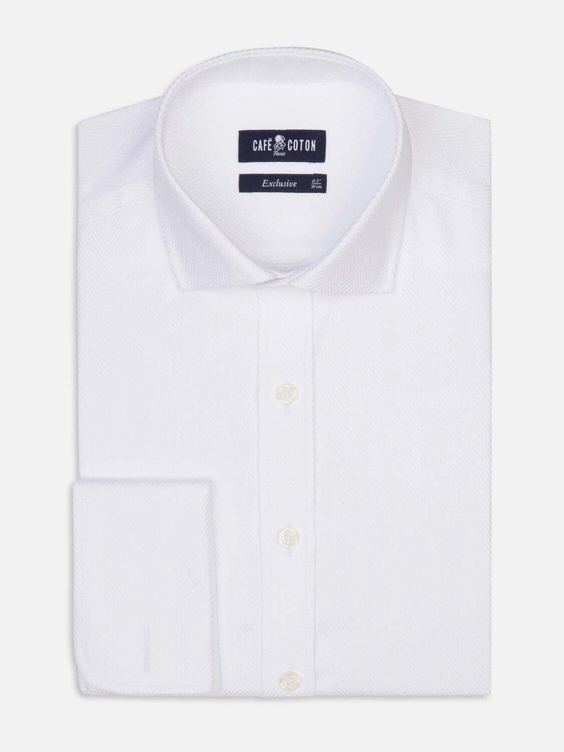 White Chevron Come Shirt