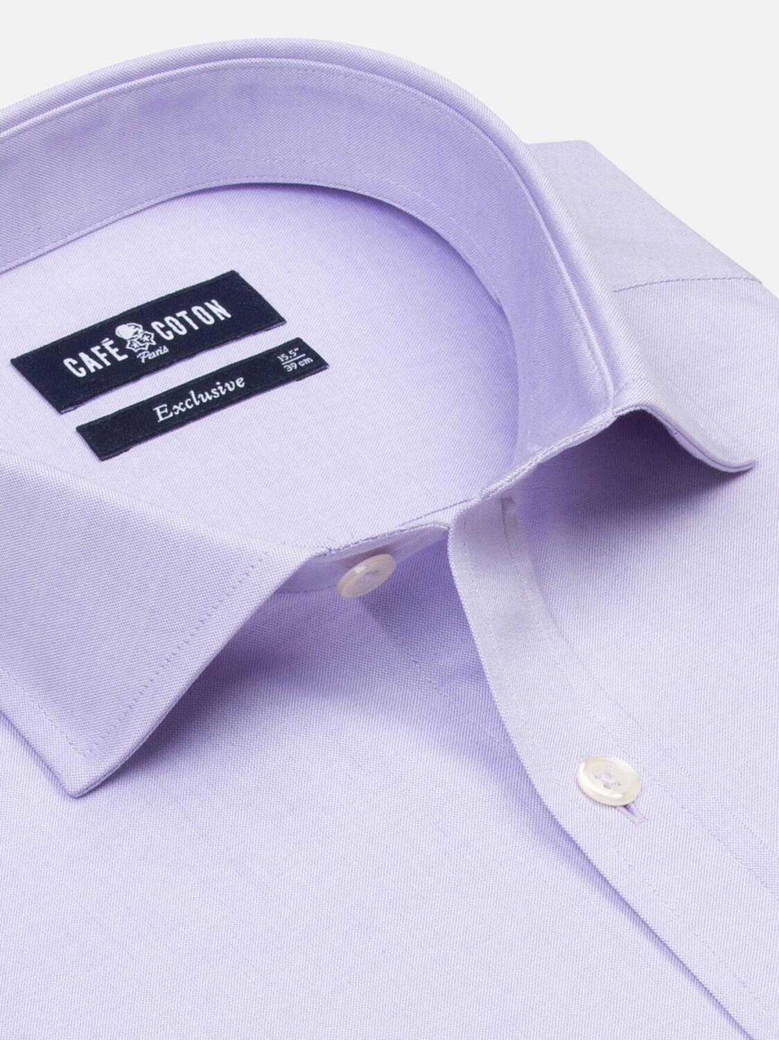 Tailliertes Hemd aus Pinienholz in parma - Musketiermanschetten