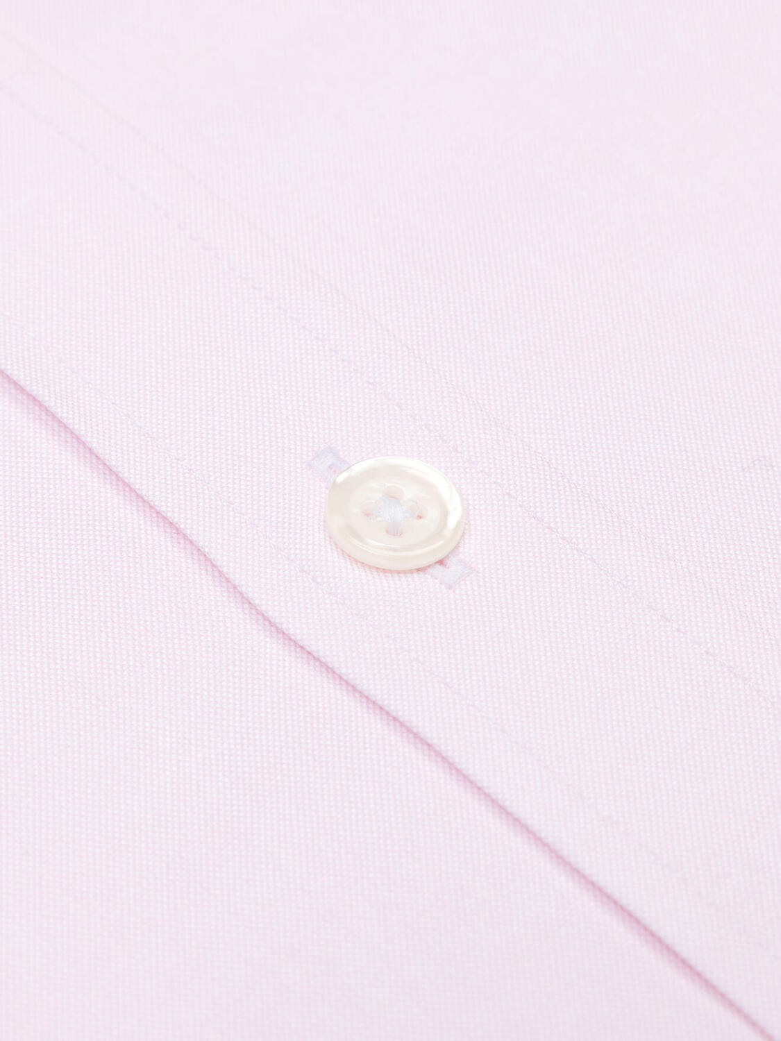 Camisa entallada pin point rosa - Doble puño