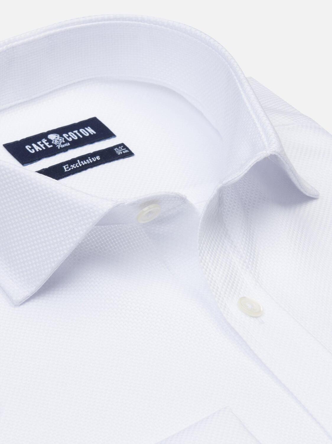 Chemise Smith en natt&eacute; blanc