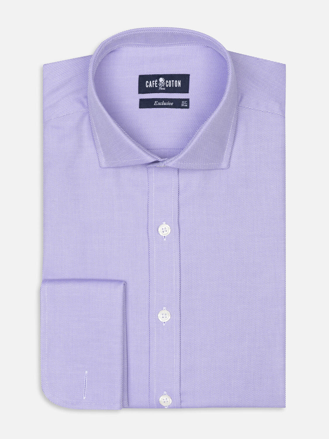 Camicia in twill Parma - Doppi polsini