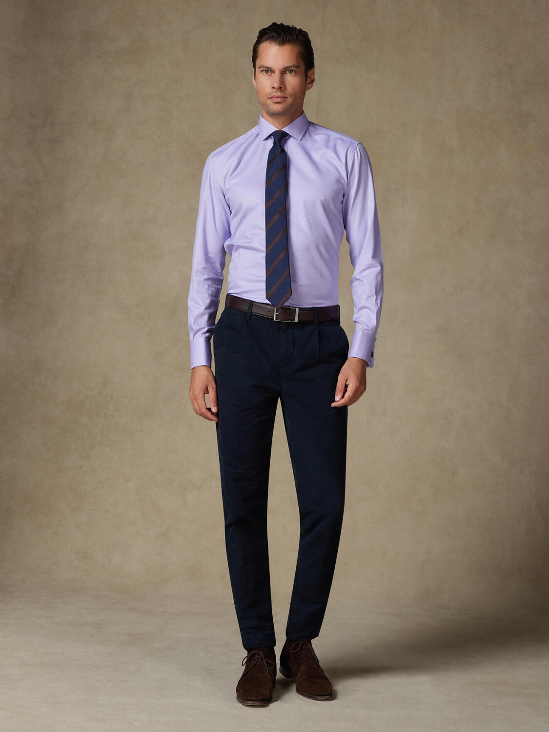 Camicia in twill Parma - Doppi polsini