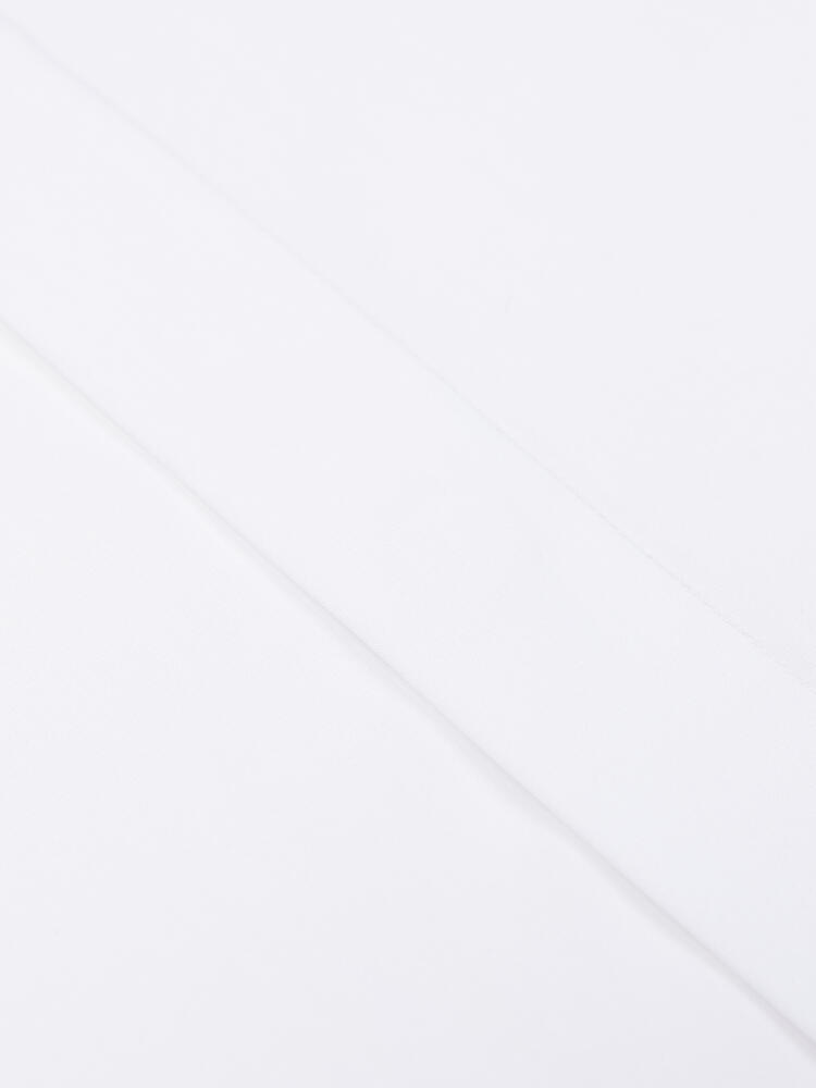 Camicia slim fit Royal white in popeline
