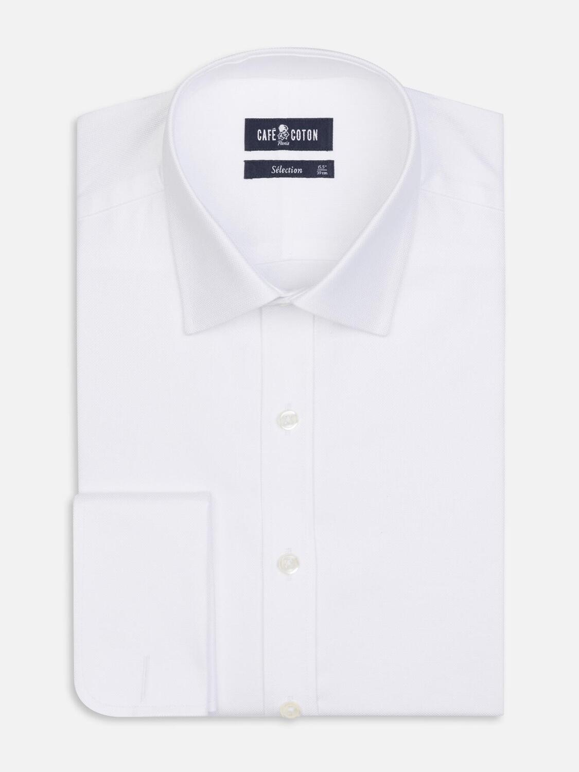 Camicia oxford bianca reale - Gemello doppio