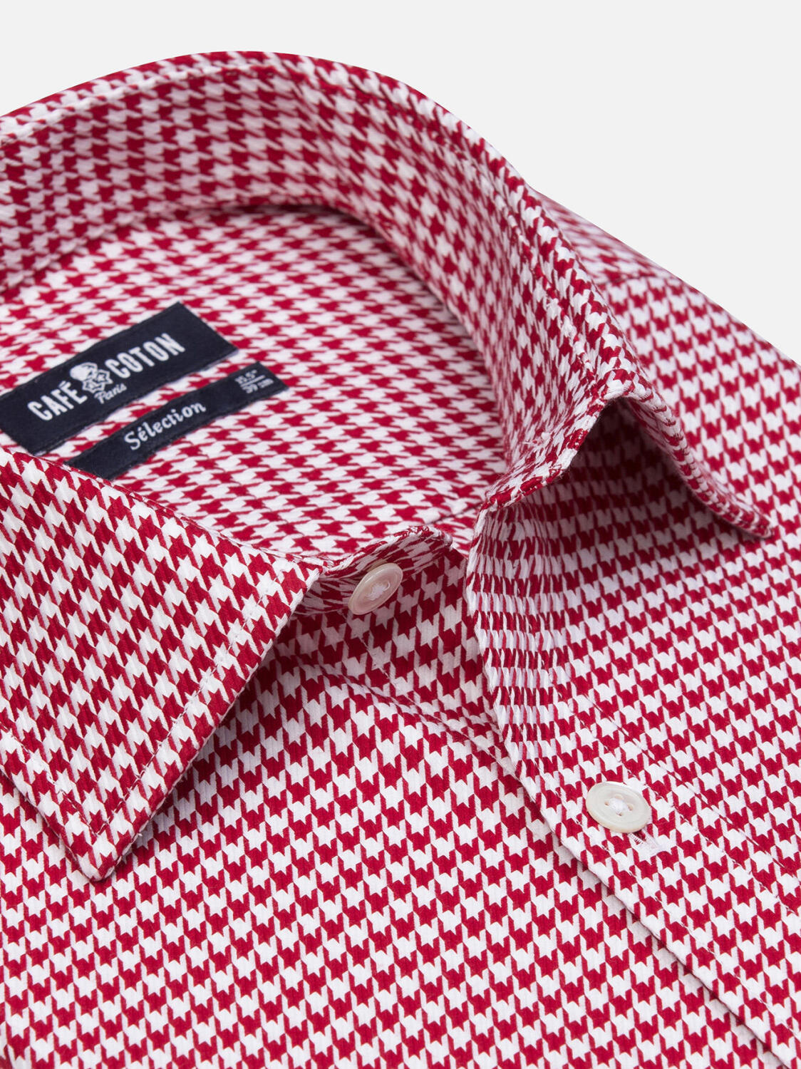 Manfred red check shirt