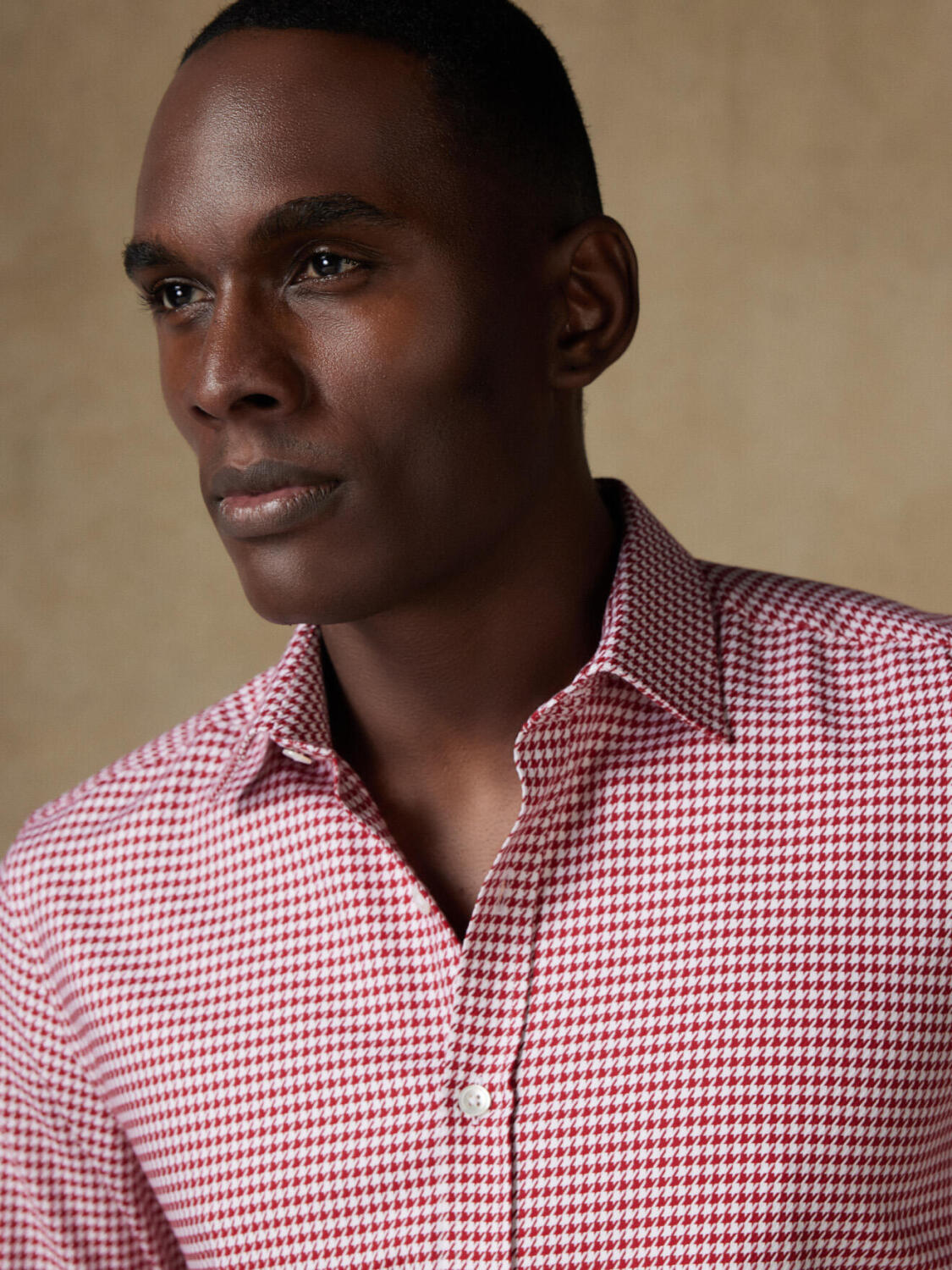 Manfred red check shirt
